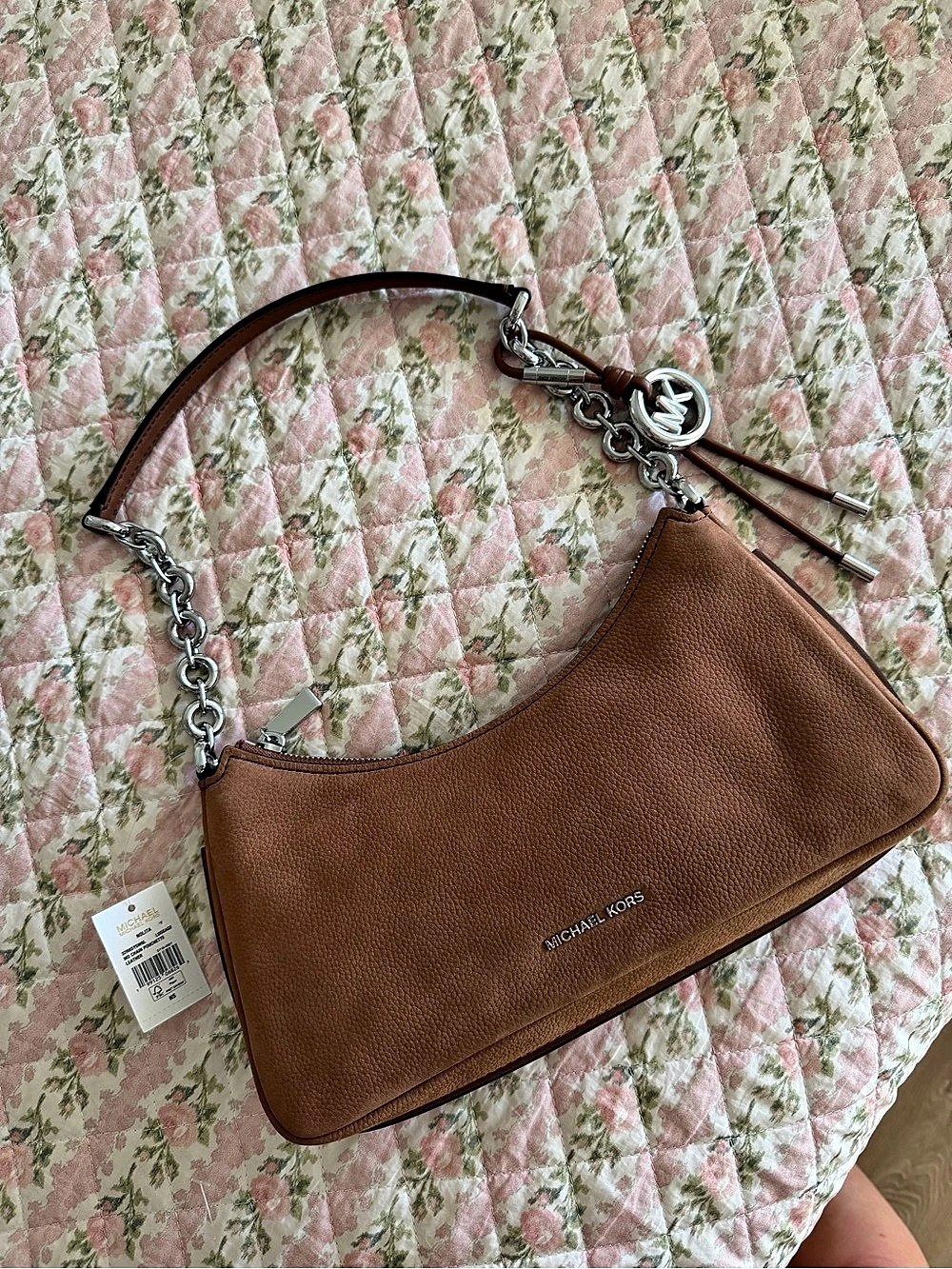 Michael Kors Nolita Brown Shoulder Bag NWT